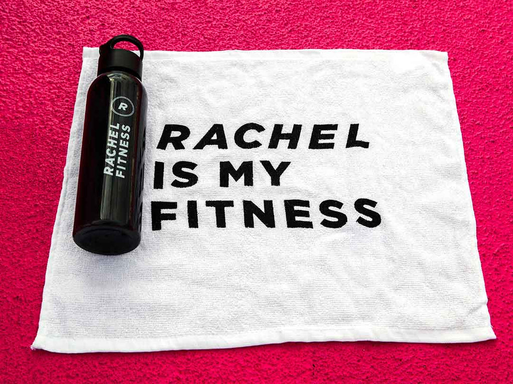 Rachel Fitness Water Bottle & Towel Pack