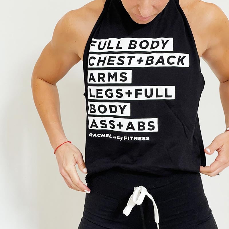 Rachel Fitness Weekday Workout Long Crop T-Shirt